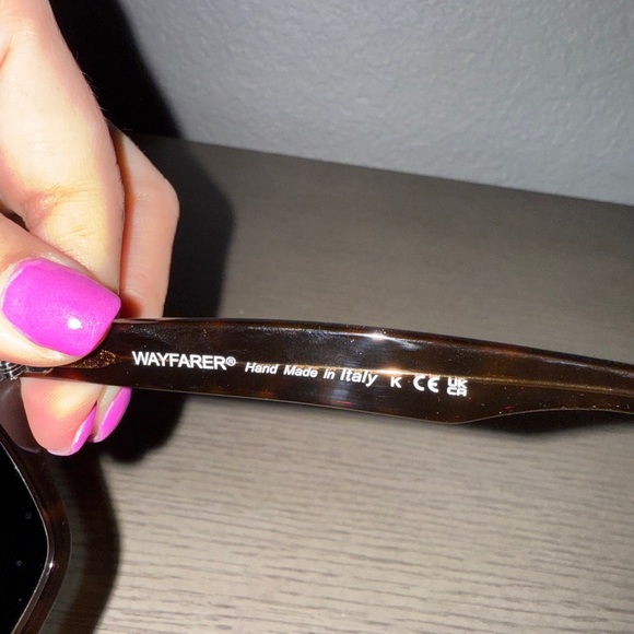 RAYBAN ORIGINAL WAYFARER BICOLOR ORB2140 Frame size 50 - Picture 6 of 8